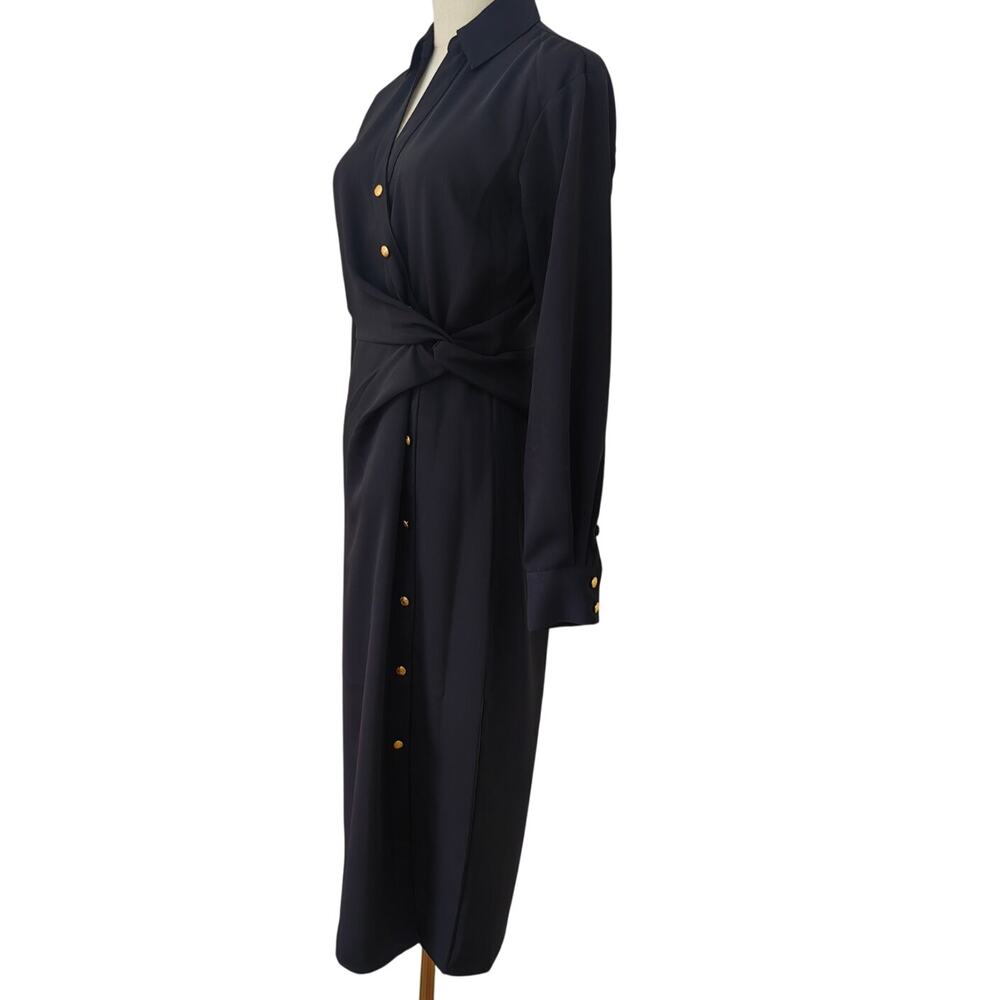 Veronica Beard Wright Midi Button Down Collared Dress US 6 - Picture 5 of 12